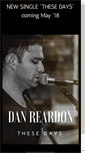 Mobile Screenshot of danreardonmusic.com