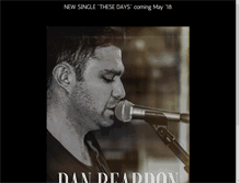 Tablet Screenshot of danreardonmusic.com
